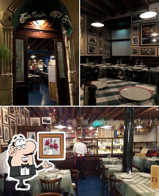 Siediti a un tavolo di Trattoria al Pompiere