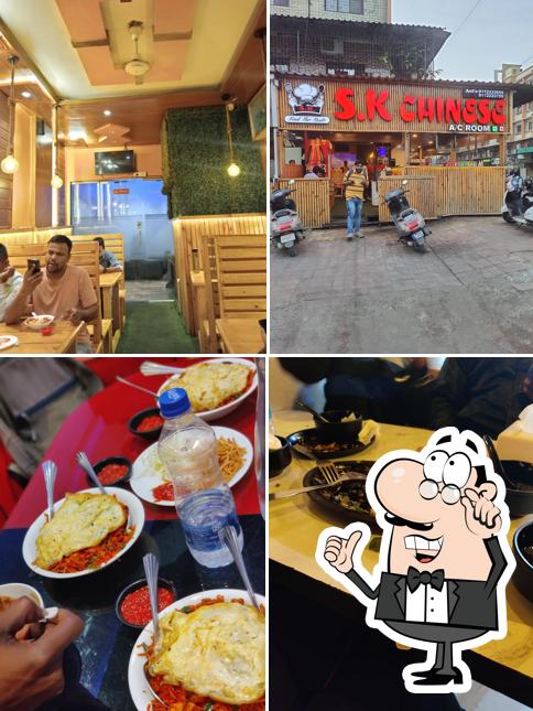 The interior of S K Fast Food Corner