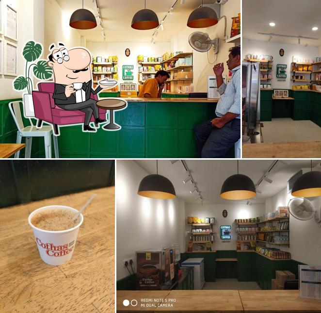 Check out how Cothas Coffee Shop - Nellore, Andhra Pradesh looks inside