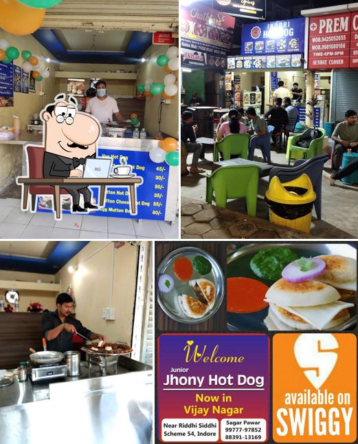Check out how Indori Hot Dog looks inside
