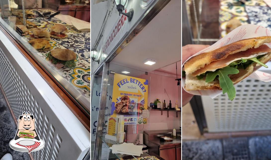 Club sandwich al La Focacciera Capri ( Piazzetta)
