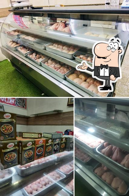 The interior of Punjab Poultry