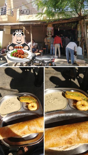This is the image displaying food and exterior at Shree Tiffin Centre