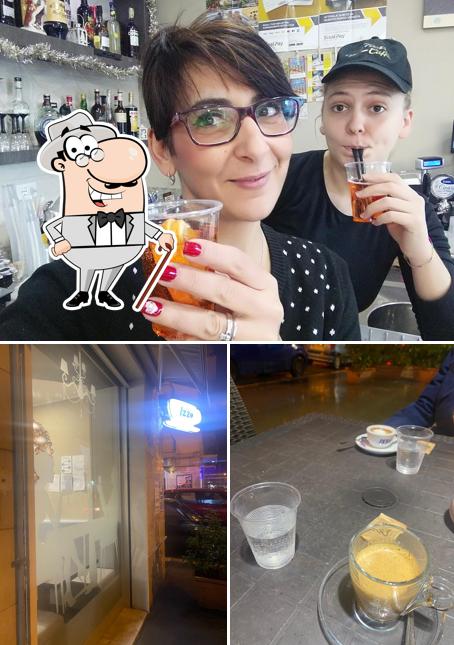 La esterno e bevanda del ristorante