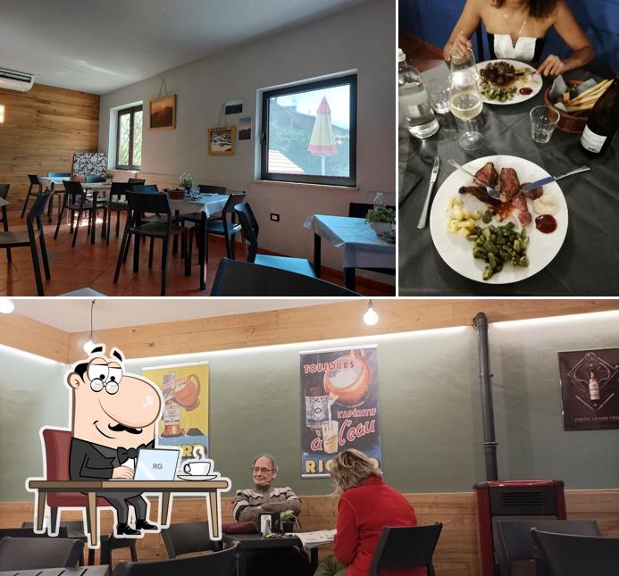 Bistrocc si caratterizza per la interni e tavolo da pranzo