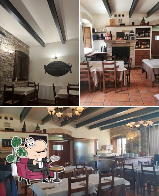 Gli interni di La Locanda