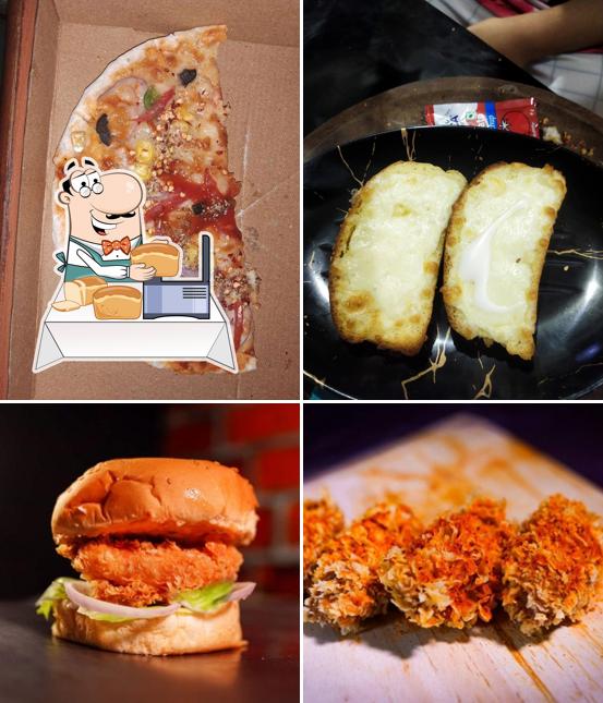 Garlic bread at Al-Pizzalicious