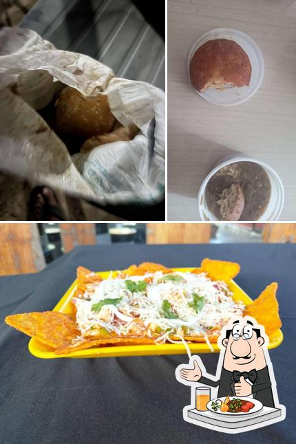 Food at Roller Coaster Cafe