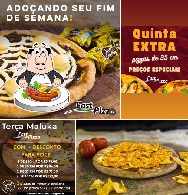 Comida em Fast Pizza