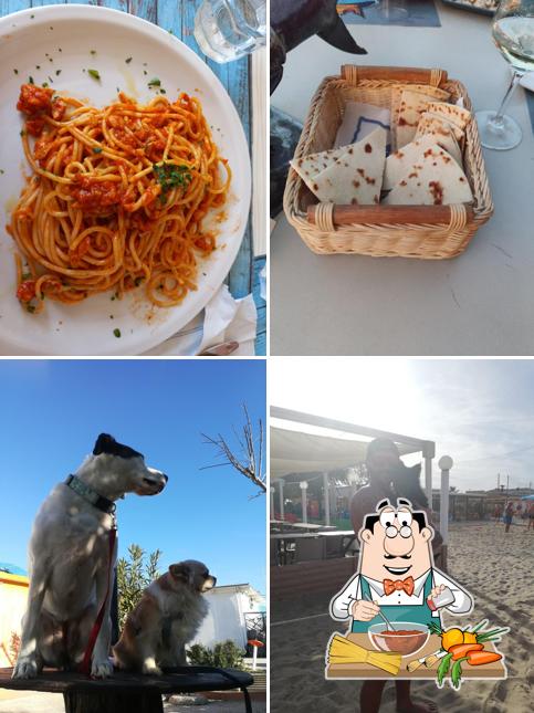 Spaghetti alla bolognese al BAGNO WANDA BAR RISTORANTE/DOG BEACH AND MORE