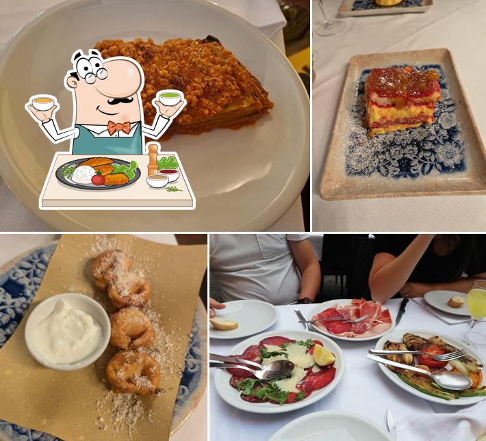 Cibo al Trattoria La Corte Galluzzi