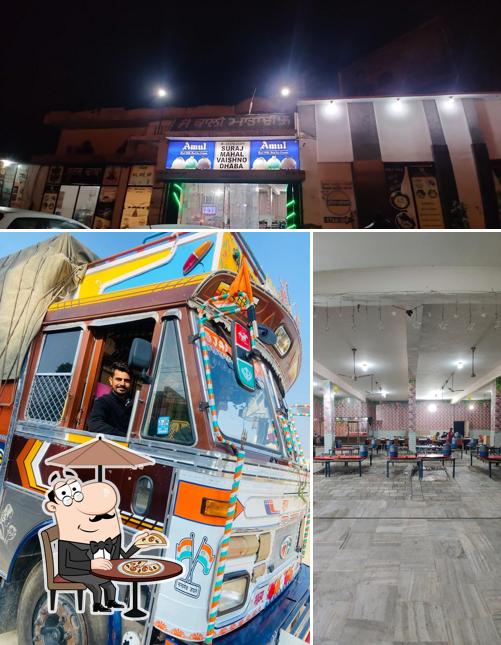 The exterior of Mata Kaali Dhaba