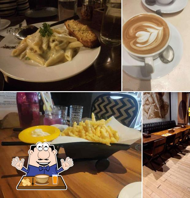 The restaurant's food and interior