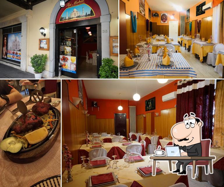 Gli interni di Taj Mahal