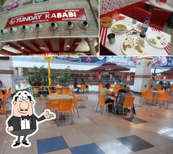 Tunday Kababi is distinguished by interior and exterior