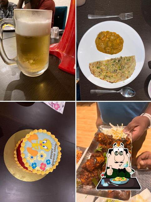 Food at Bluemoon Elite Sports Bar and Family Restaurant