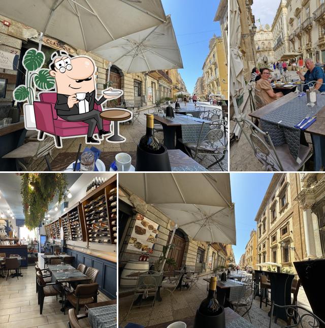 Gli interni di Classique Bistrò
