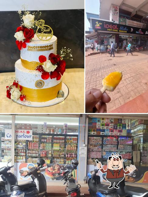The photo of food and exterior at Ideal Bake