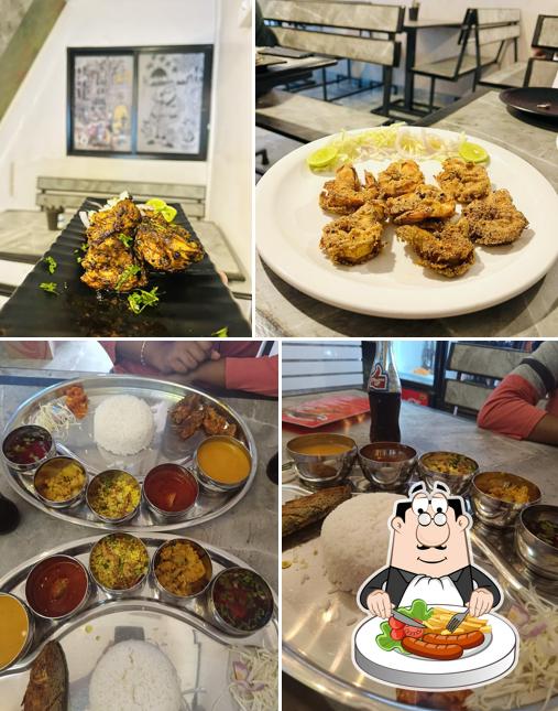 Food at 18 June restaurant and bar