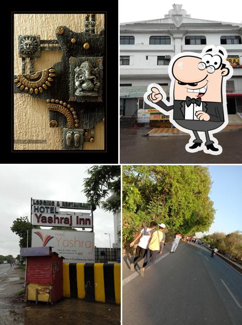 Check out how Hotel Yashraj Inn looks outside