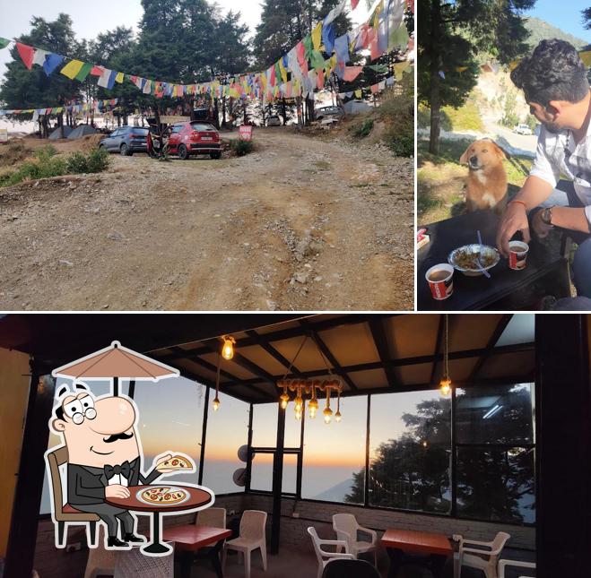 This is the photo showing exterior and interior at The cloud cafe
