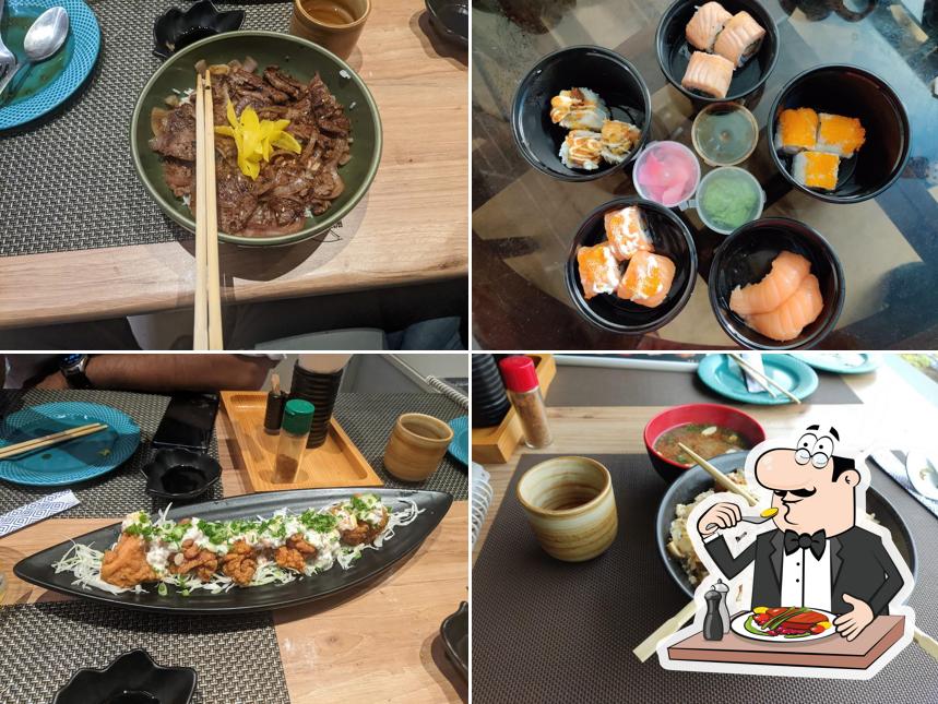 Meals at Hokkaido Japanese Restaurant