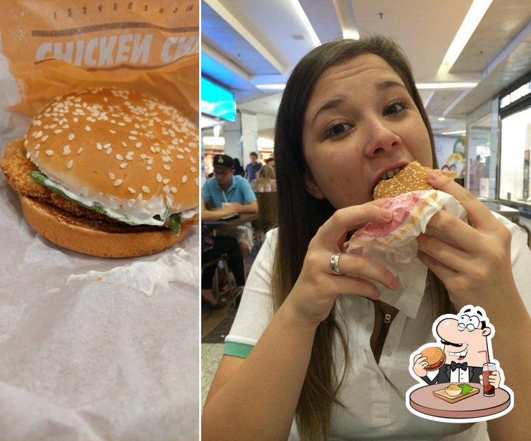Os hambúrgueres do Burger King irão satisfazer uma variedade de gostos