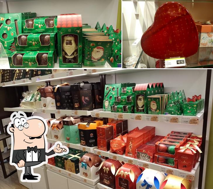 O interior do Cacau Show