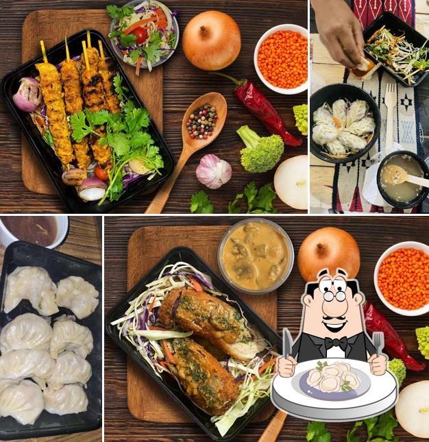 Dumplings at Fires & Flavours