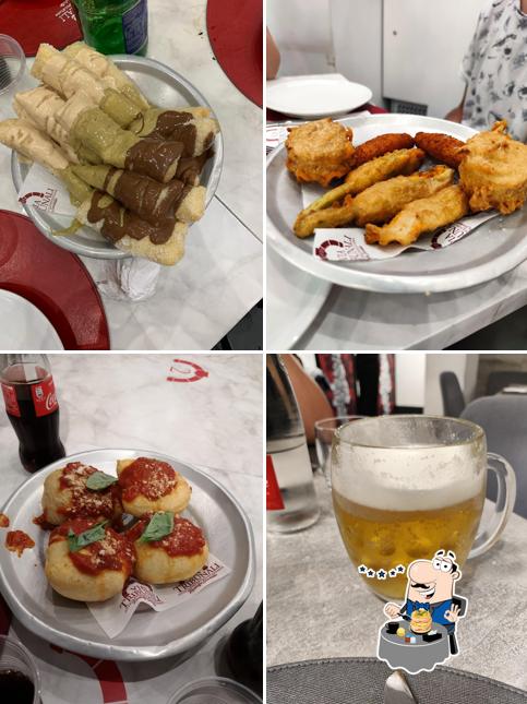 Platti al Pizzeria Sorbillo