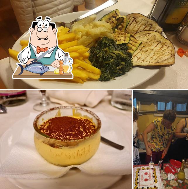 Salmone grigliato al Antica Osteria da Fae