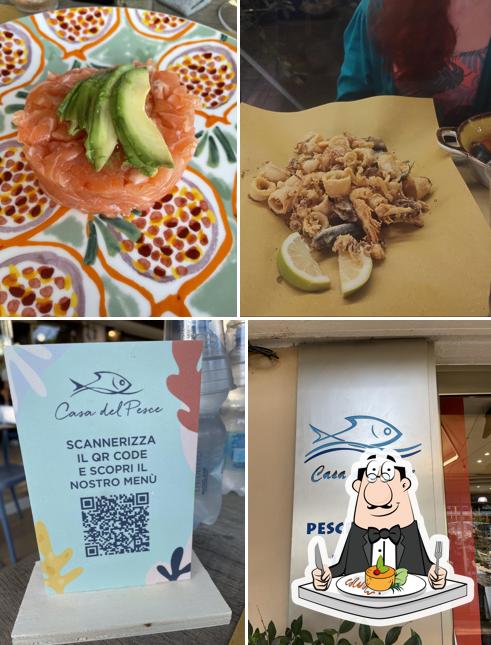 La foto di cibo e interni da Casa Del Pesce Di Ramacciotti Patrizio
