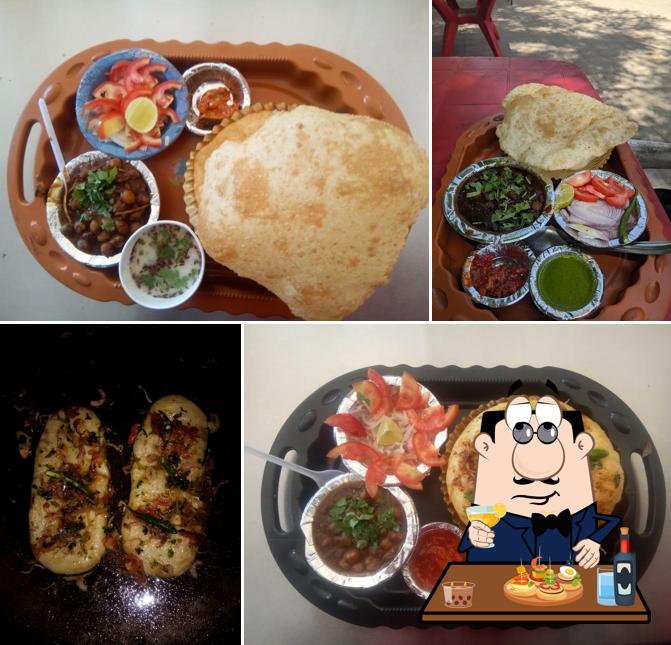 Bruschetta at Purani Delhi Chhole Bhature