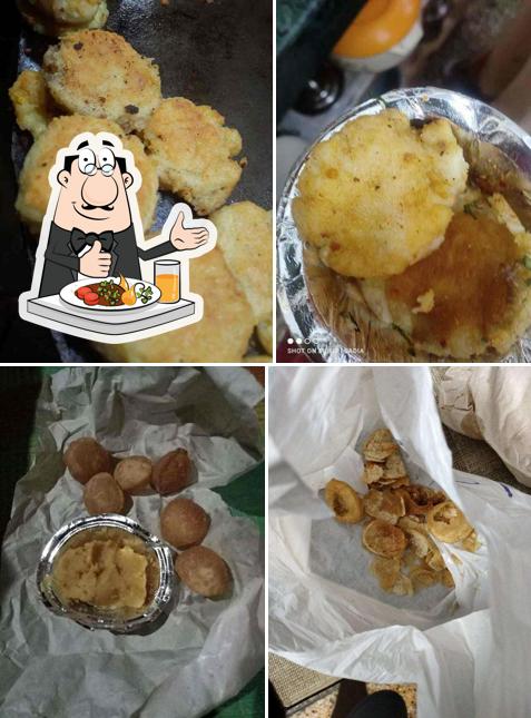 Food at Shukla Chaat House Cart