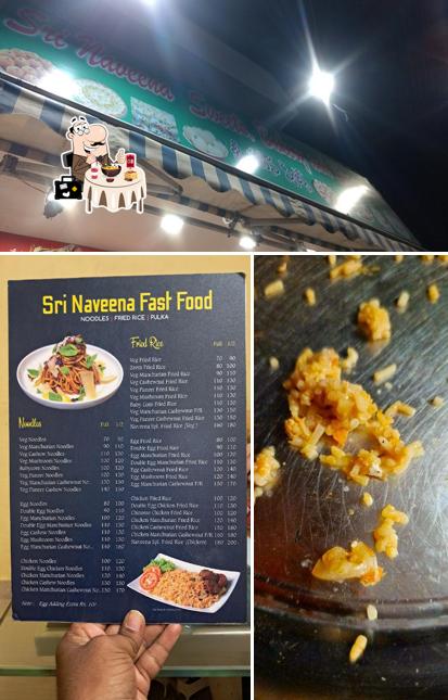 Food at Sri Naveena Fast Food