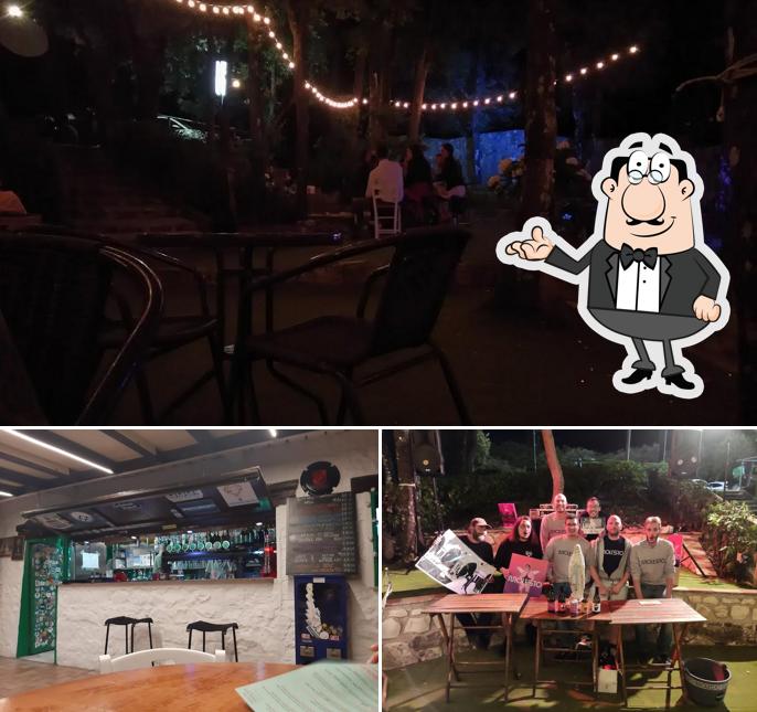 Gli interni di La Cima Summer Pub