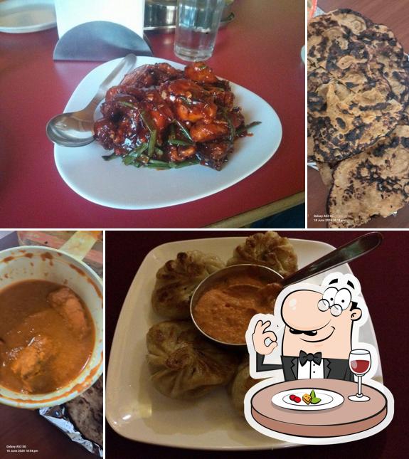 Food at Cafe corner