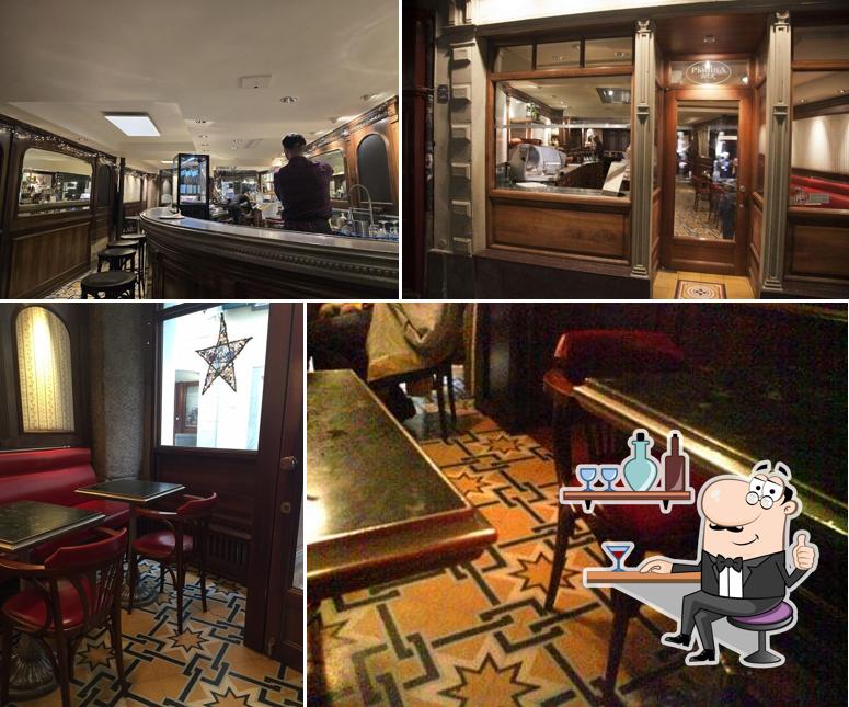 Gli interni di Piadina Bar