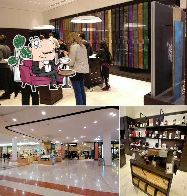 Gli interni di Boutique Nespresso Orio