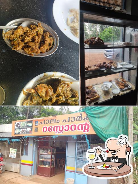 This is the photo displaying food and exterior at Palam park restaurant