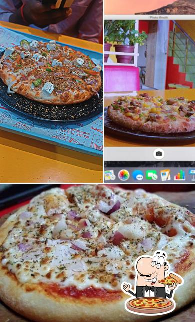 Pick pizza at Royal Pizza King