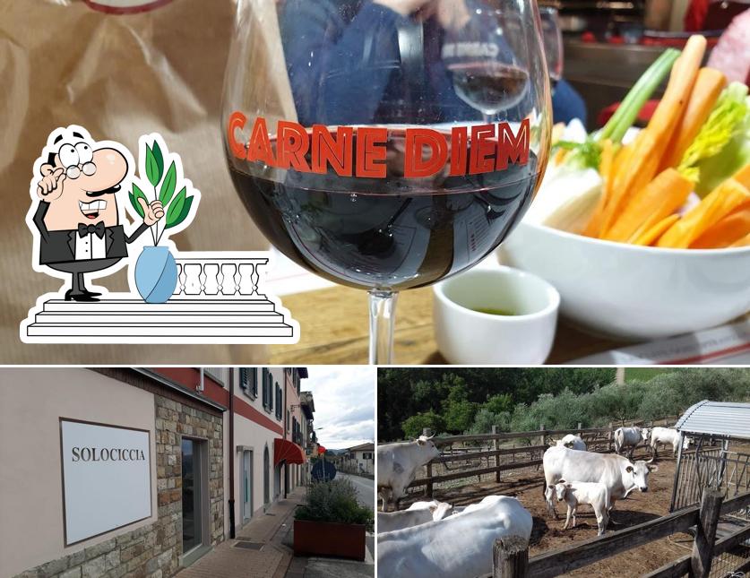 Questa è la foto che mostra la esterno e vino di Accoglienza