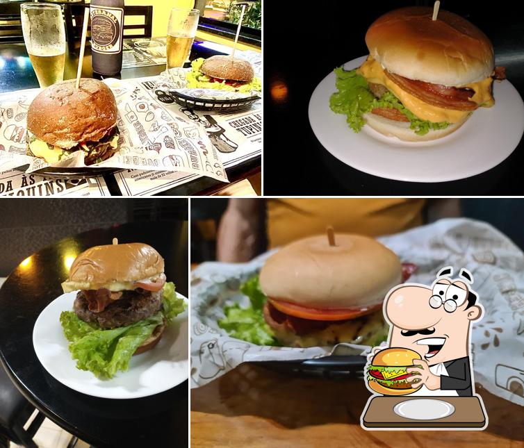 Experimente um dos hambúrgueres oferecidos no Artesanalburger