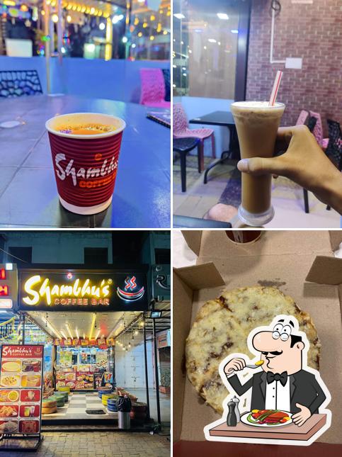 Food at Shambhu's Coffee Bar