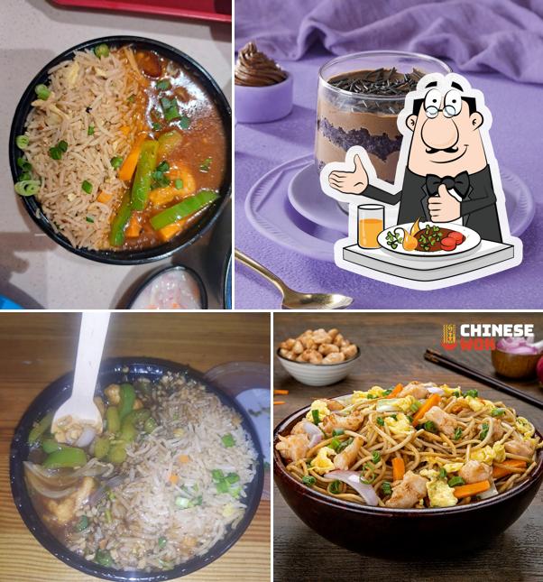 Chocolate mousse at Chinese Wok