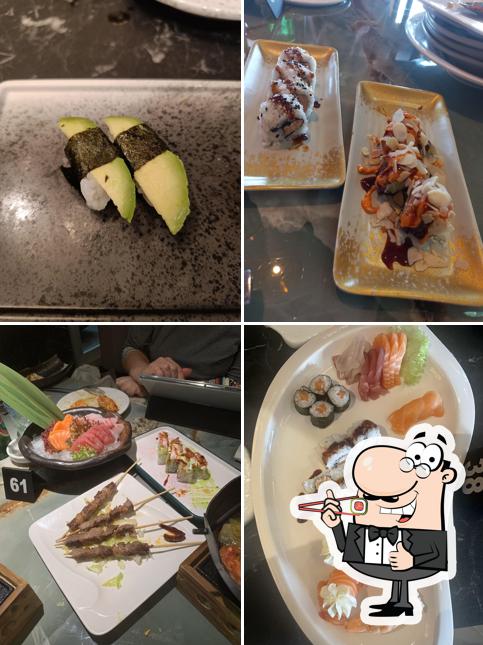 Ordina le varie opzioni di sushi