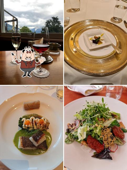 Cibo al Hotel Eden Spiez