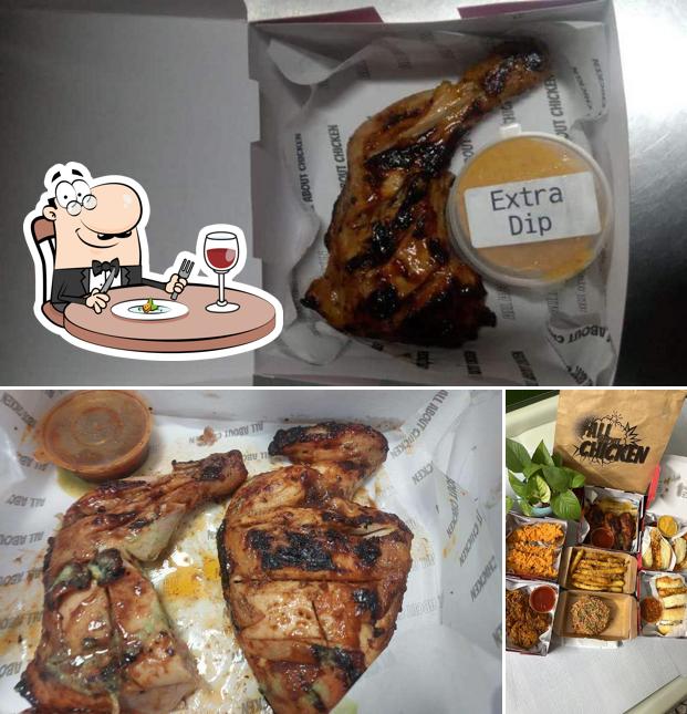 Pork chop at All About Chicken