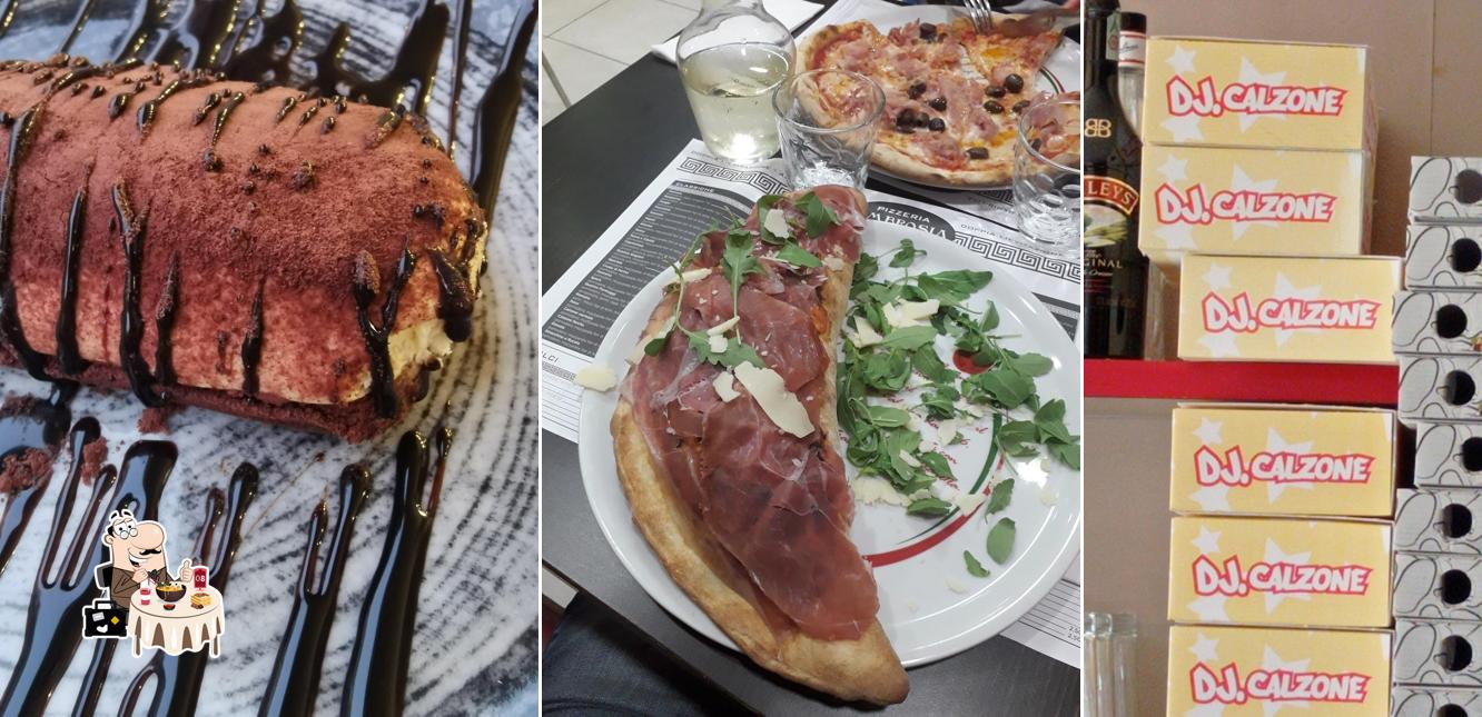 Platti al Pizzeria Ambrosia