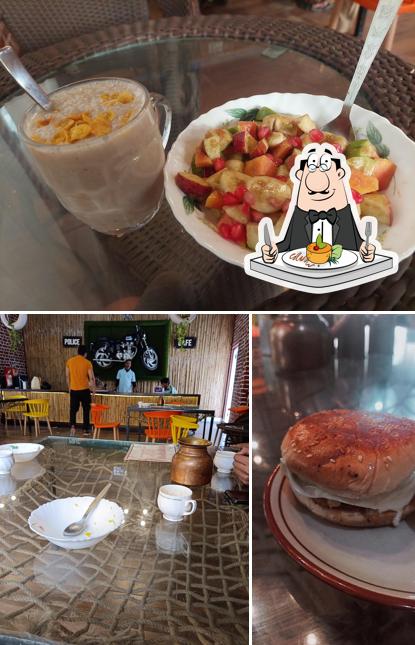 Food at Police Café
